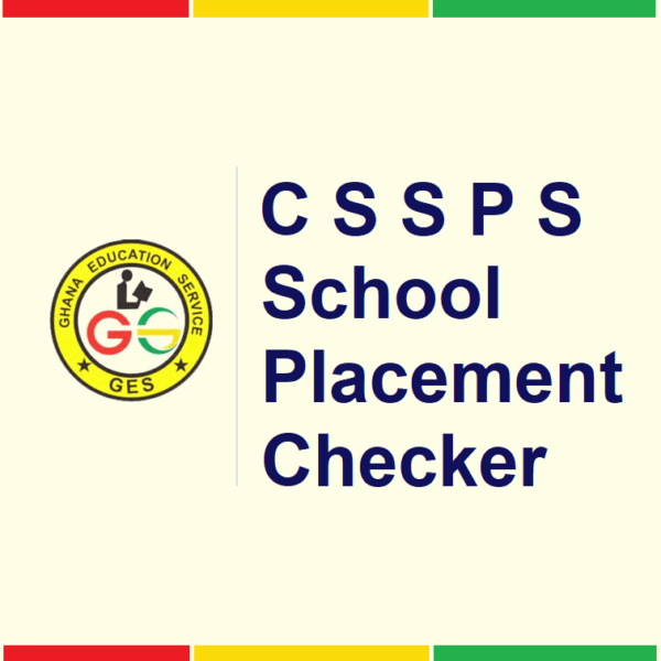 BECE - SHS CSSPS School Placement Checker Voucher Cards